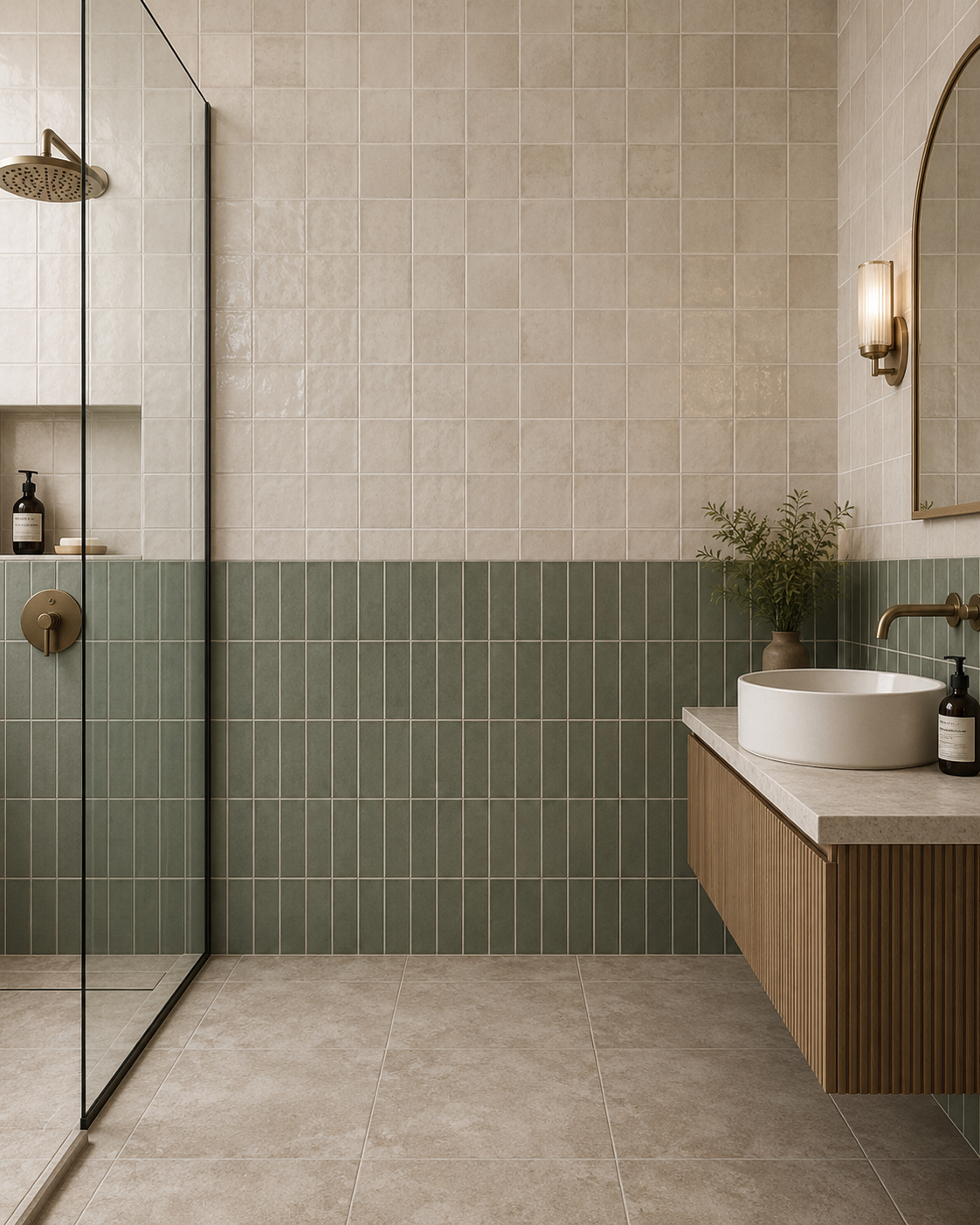 Full bathroom suite and wet room tiling by JPR Bathrooms